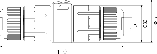 Cable Connector SZPNL 295 5x1.5, 250V, 16A, IP68