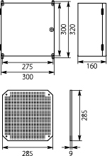 Plastic box UNIbox Uni-0T