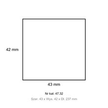 Listwa ze złączem z zaciskami śrubowymi LZS 32, 2 x (32 x 10mm²), 238mm