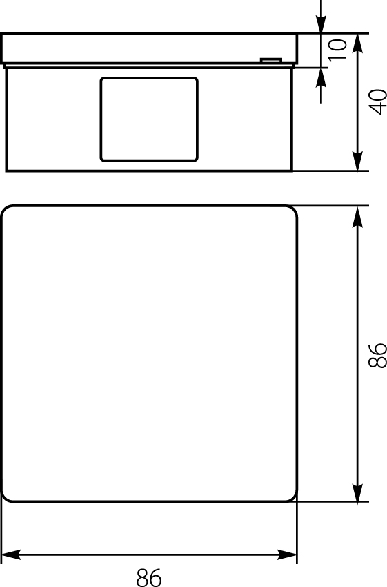 Puszka Instalacyjna VP-01 - kolor szary Puszka Instalacyjna VP-01 - kolor szary,elektro-plast