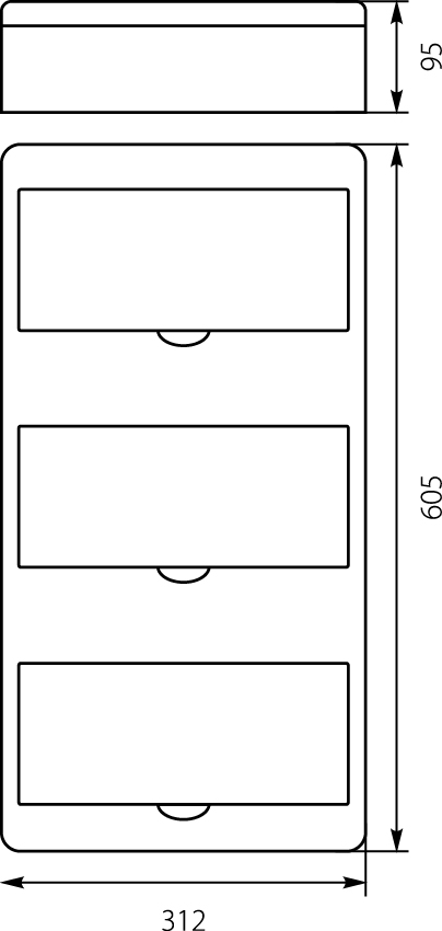 Surface distribution board RN-36/B Fala (N+PE) IP40 Surface distribution board RN-36/B Fala (N+PE) IP40,elektro-plast