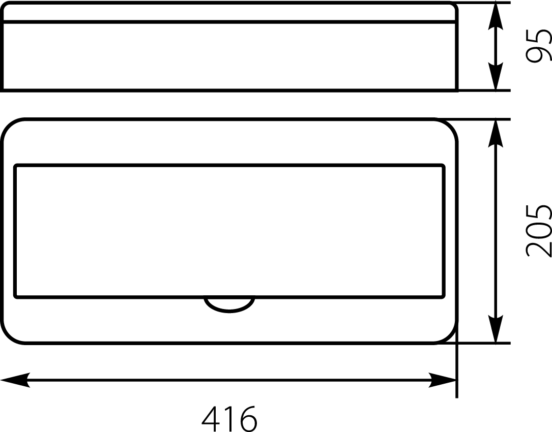 Surface distribution board RN-18 Fala (N+PE) IP40 Surface distribution board RN-18 Fala (N+PE) IP40,elektro-plast