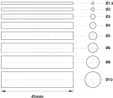 Zestaw rurek koszulek termokurczliwych mix - ZRKT280