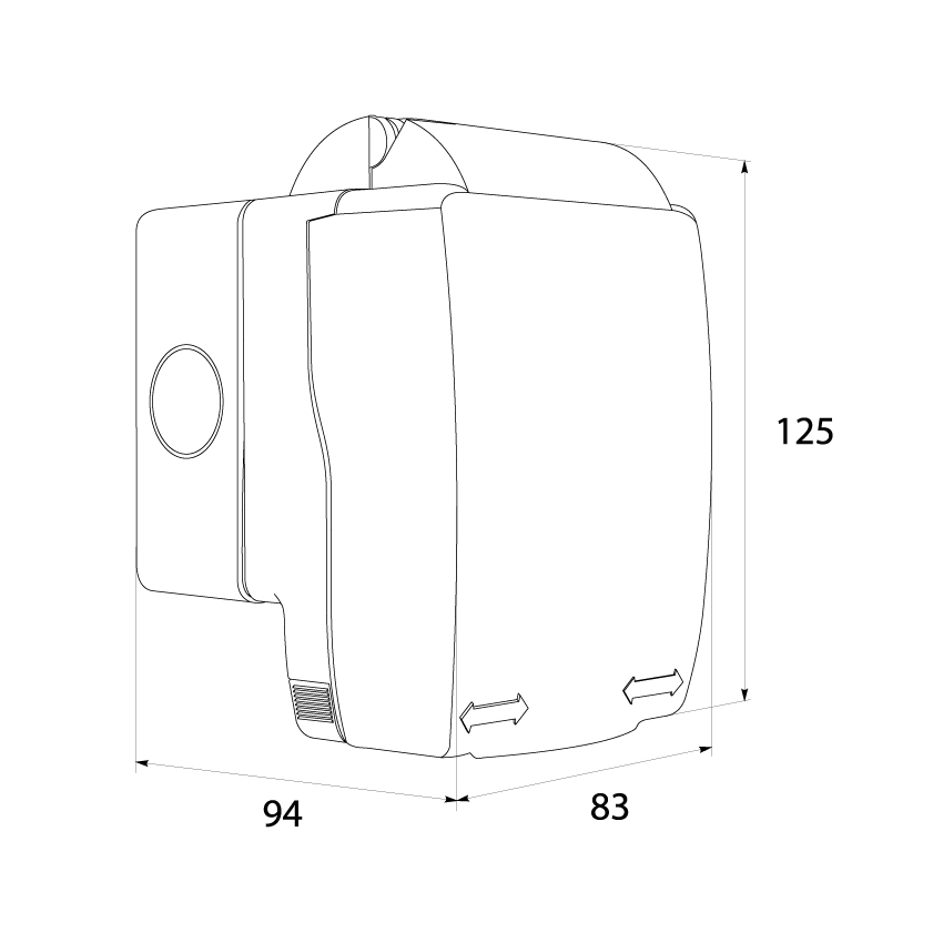 Hermetic Socket AVE IP56 SCHUKO with hinged transparent lid, colour: gray, 16A, 250V~ Hermetic Socket AVE IP56 SCHUKO with hinged transparent lid, colour: gray, 16A, 250V~,elektro-plast