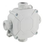 Puszka hermetyczna natynkowa PNHS IP67, 4mm², 400V~, kolor: szary