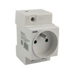 Gniazdo GSTH230 na szynę TH, 2P+Z, 16A, 250V~ 