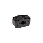Cable fixing clamps KO27, black
