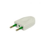 Plugs and sockets 230V - Flat plug white FWB