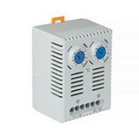 Regulating - Thermostats - Termostat na grzanie i chłodzenie - TBGZ (podwójny) NC NO, biometaliczny, na szynę TH35, chłodzenie - chłodzenie